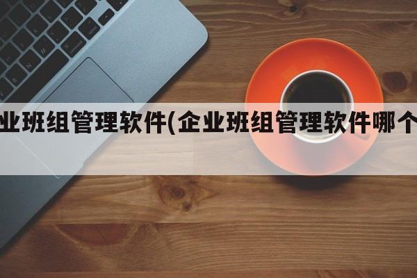 企业班组管理软件(企业班组管理软件哪个好)